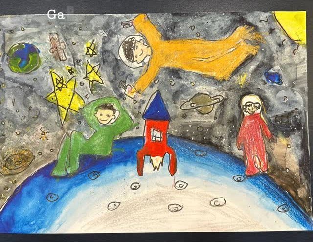 우주 그림 수상작